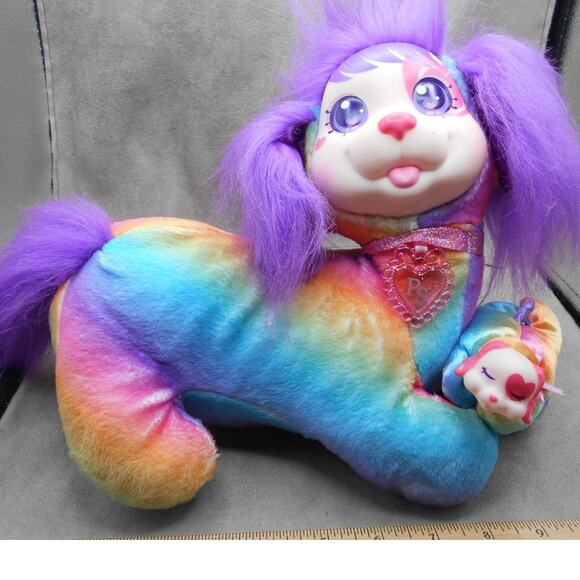 Puppy Surprise Cherry Dog w/1 Baby Plush Rainbow Just Play 2023 - Picture 2 of 10